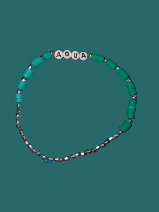 Aqua bloom braclet